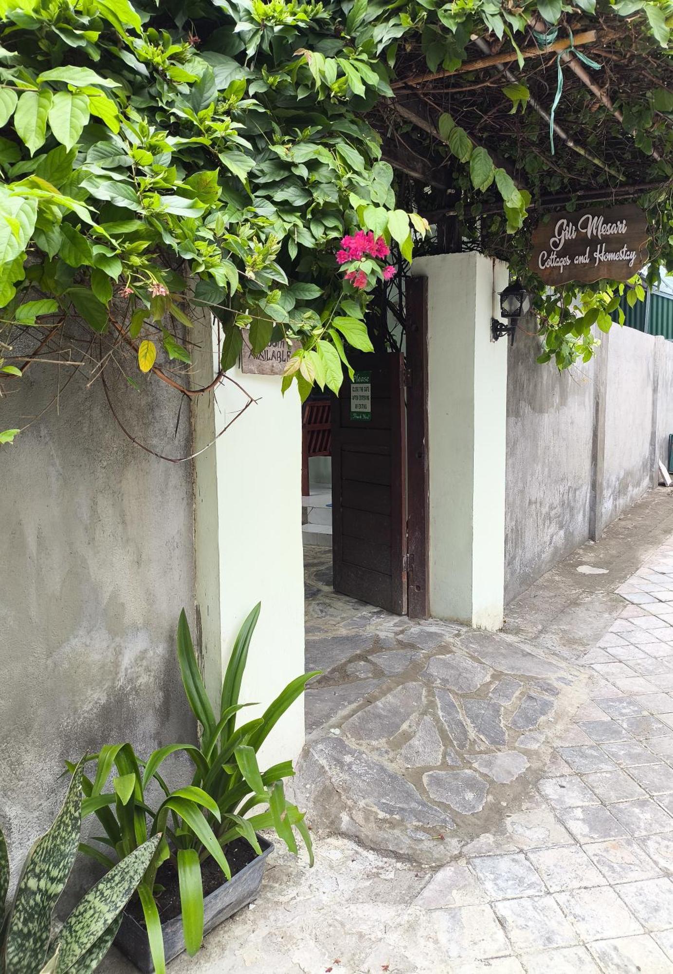 Gili Mesari Cottages & Homestay Гили Траванган Экстерьер фото
